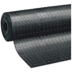TAPPETO PVC PALLINI H100 NERO