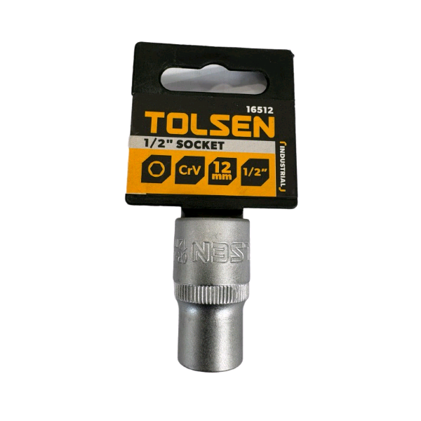 BUSSOLA ESAGONALE MM.12 TOLSEN 1/2"