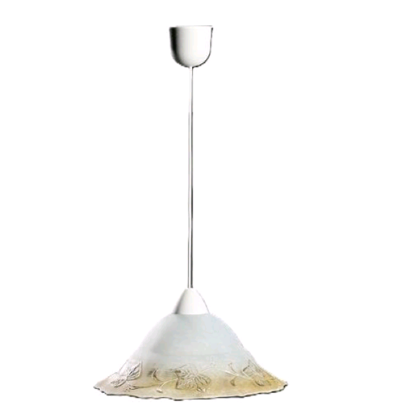 LAMPADARIO SOSPENSIONE 40 EDERA AMBRA