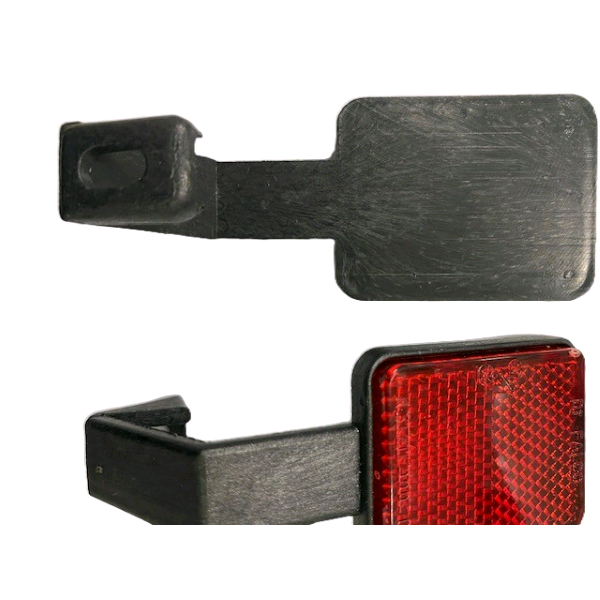 CATADIOTTRI PER BICI SET 2 PEZZI ATTACCO FRENO