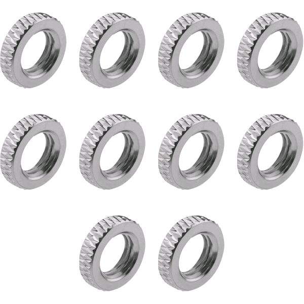 DADO BLOCCAGGIO VALVOLA BICI CROMO