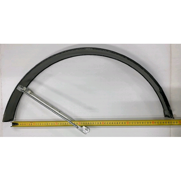 PARAFANGHI PER BICI 24/26 NERO