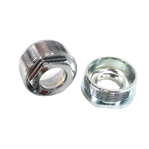 COPPIA CALOTTA PER MOZZO QUADRO BICI 