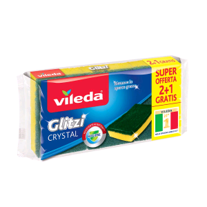 BOX VILEDA REVOLUTION 2 IN 1+SPUGNE GLITZI+PANNI SPUGNA-PAVIMENTO-MICROFIBRA