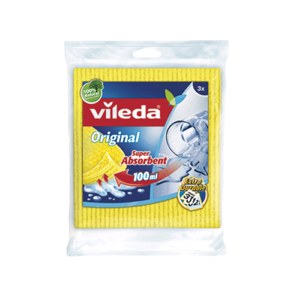 BOX VILEDA REVOLUTION 2 IN 1+SPUGNE GLITZI+PANNI SPUGNA-PAVIMENTO-MICROFIBRA