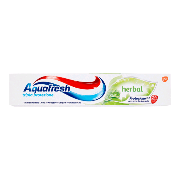 AQUAFRESH DENTIFRICIO TRIPLA PROTEZIONE HERBAL 75 ML
