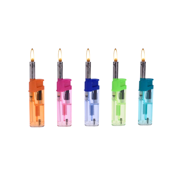 ACCENDIGAS C/FIAMMA COBIA TRASPARENTE