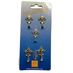 GANCIO GIGLIO PICCOLO NIKEL