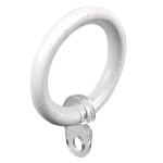 ANELLO PER TENDE D.40 PZ. BIANCO OPACO