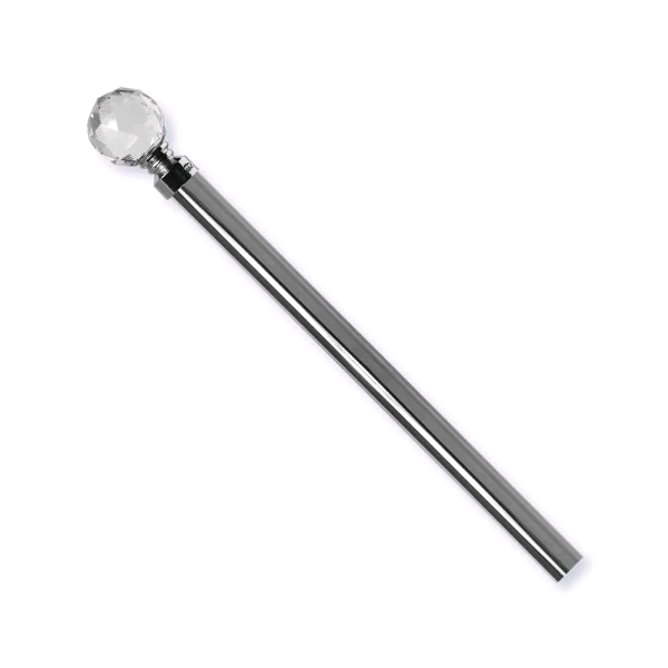 BASTONE KIT 120-210 CROMO LUCIDO "LUCE"