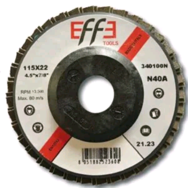 DISCO A LAMELLE 115 GR 80 EFFE