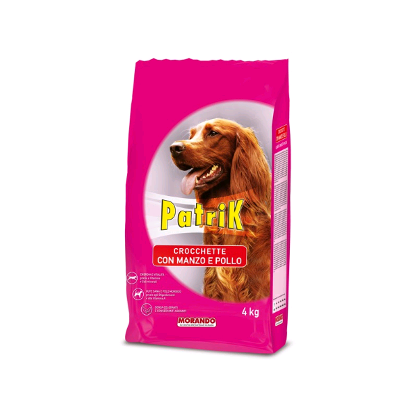 PATRIK CROCCHETTE CANE 4KG MANZO E POLLO