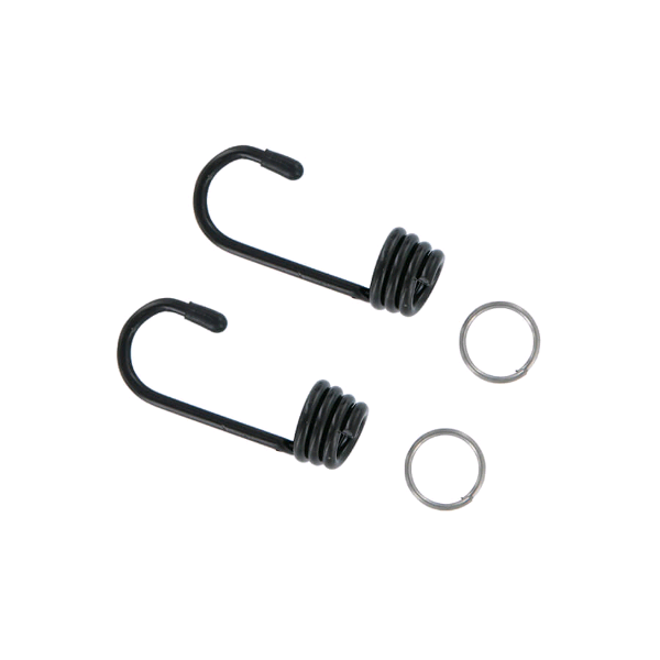 GANCI PER CORDA ELASTICA MM.6/8 PZ.2