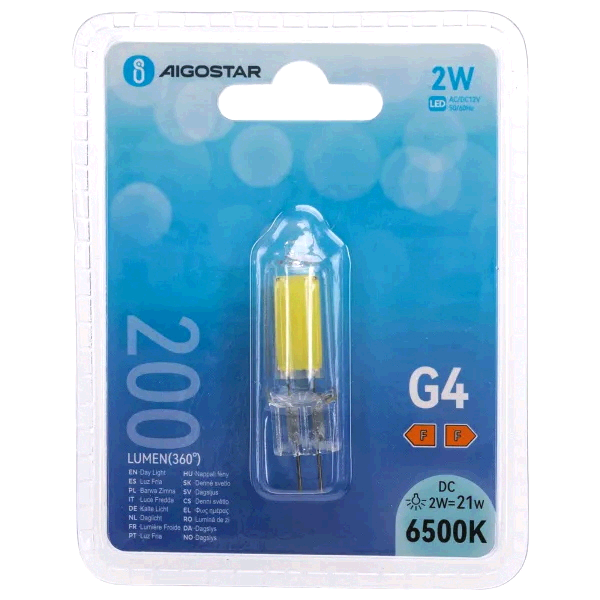 LAMPADA LED AIGO G4 2W 6500K