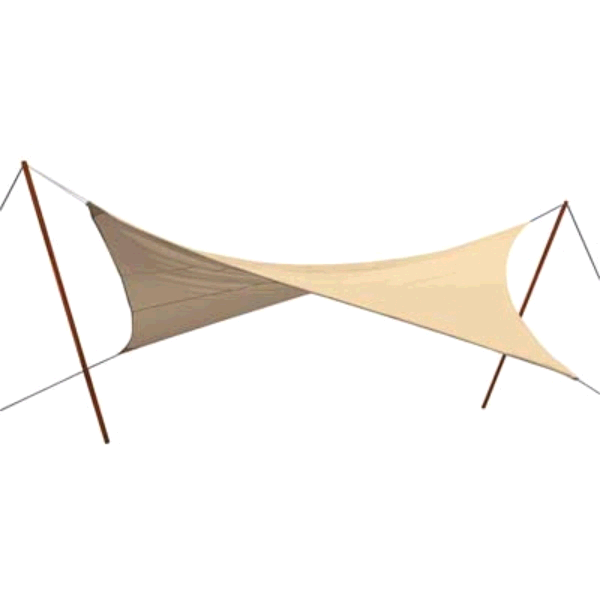 VELA OMBREGGIANTE 500X500 ECRU'