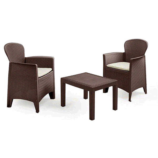 SET RATTAN AKITA MOKA