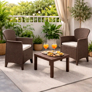 SET RATTAN AKITA MOKA