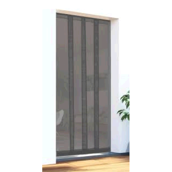 ZANZARIERA A STRISCE 140X240 GRIGIO