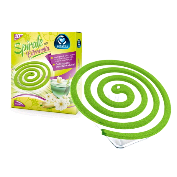 SPIRALI CITRONELLA PZ.10