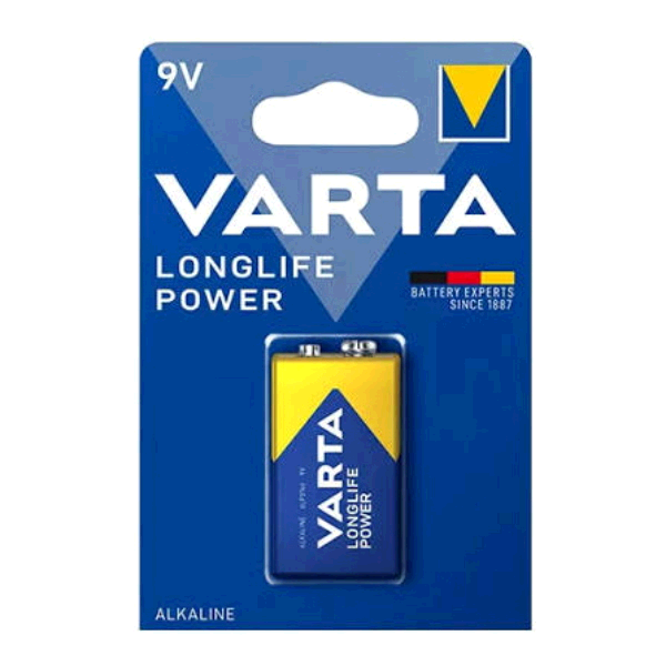 BATTERIA VARTA TRANSISTOR 9V