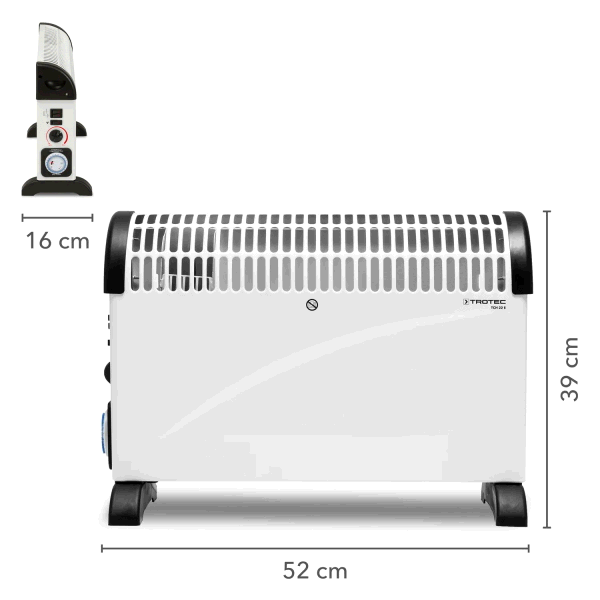 TERMOCONVETTORE EURO TECHNIC 2000W