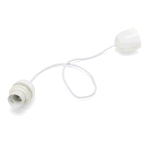 CAVO LAMPADARIO E27 BIANCO