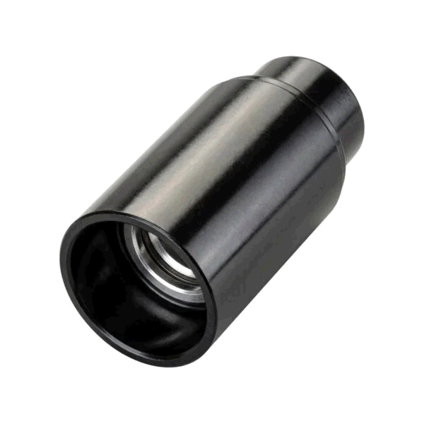 PORTALAMPADA E14 NERO
