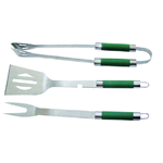 SET 3 UTENSILI PER BARBECUES PAPILLON