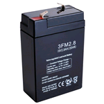 BATTERIA LAMPADA EMERG. 6V 2,8/3,2AH
