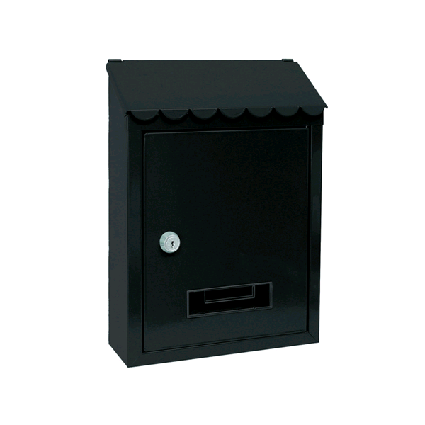 CASSETTA POSTA STAMP NERA